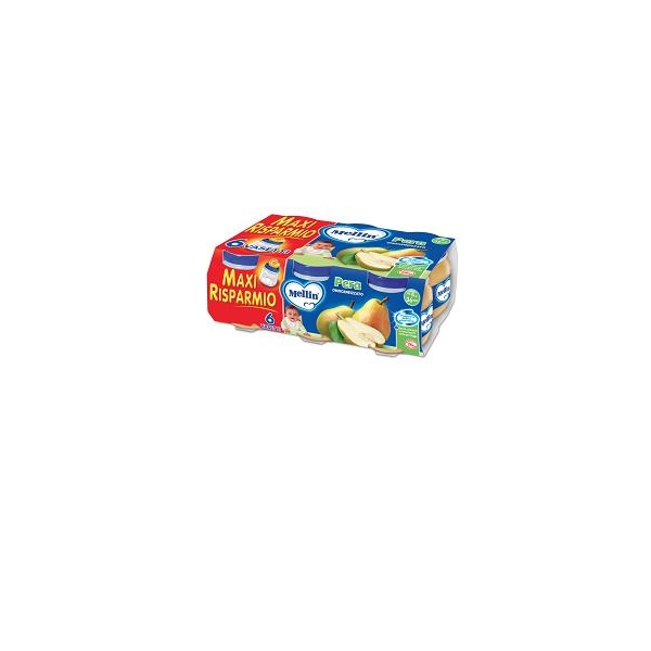 MELLIN OMOG PERA 6X100G