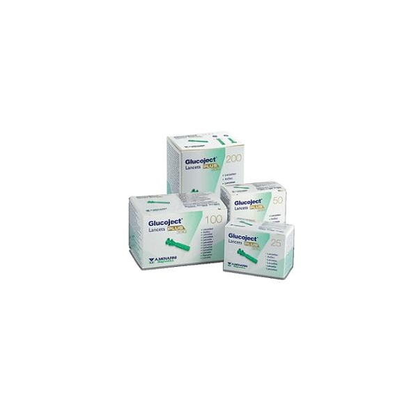 GLUCOJECT LANCETS PLUS G33 25P