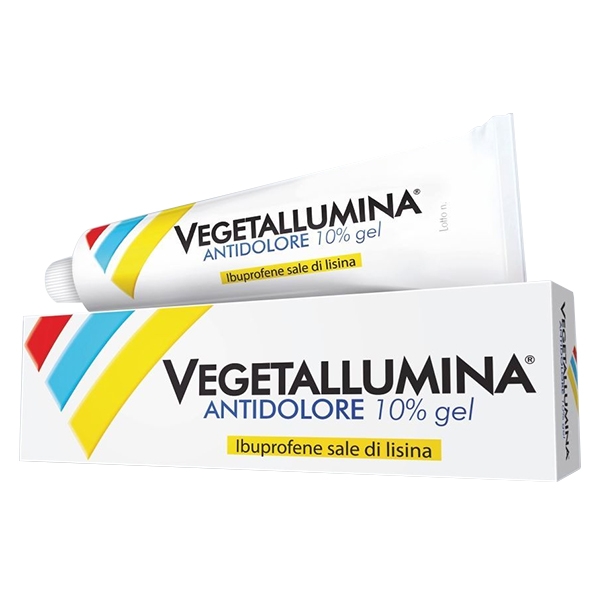 VEGETALLUMINA ANTIDOLORIFICO GEL 120G 10%