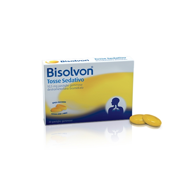 BISOLVON TOSSE SEDATIVO 20 PASTIGLIE 10,5 MG